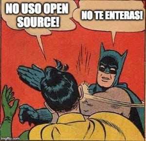 Usas código abierto sin saberlo