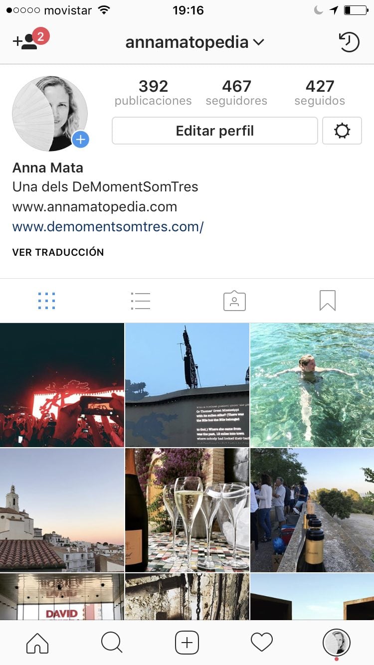 Com passar a perfil d'empresa a Instagram