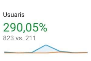 Google Analytics Usuaris