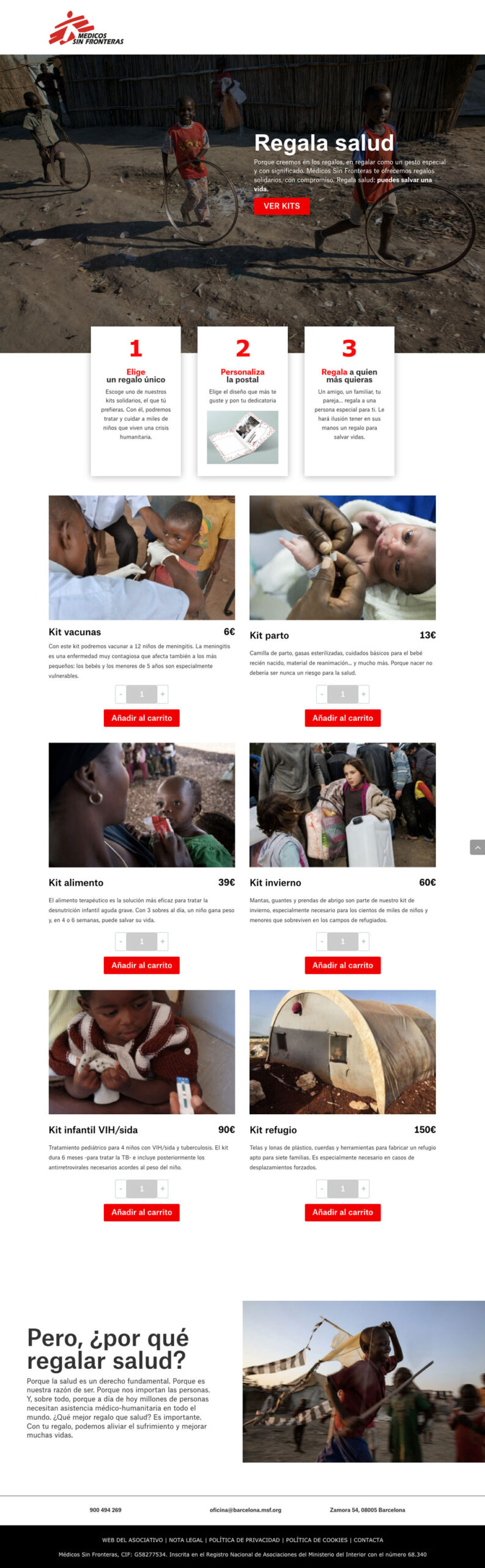 Feliz Navidad con Médicos Sin Fronteras 2 Feliz Navidad con Médicos Sin Fronteras 1
