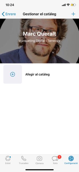 Crear catàleg de Whatsapp - pas 3