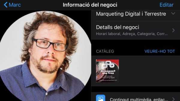 Crear catàleg de Whatsapp - pas 7