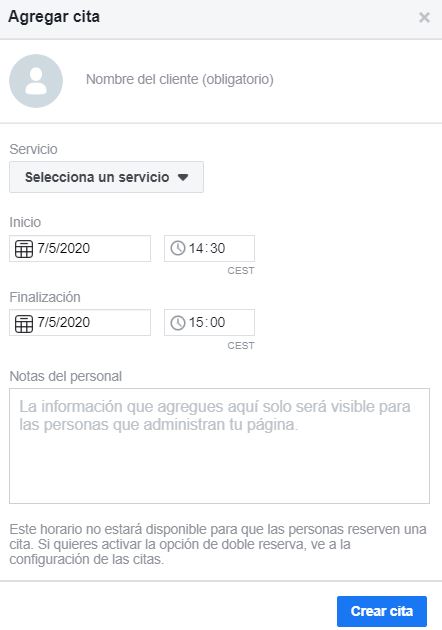 Com configurar cites prèvies a la meva pàgina de Facebook? 18