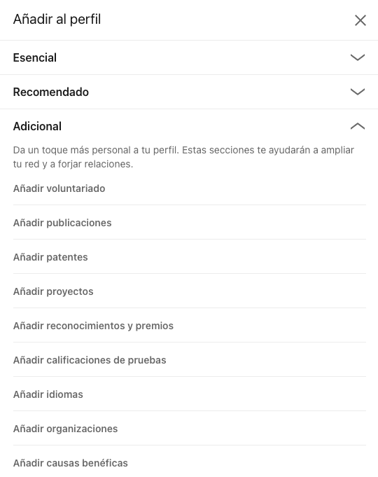 Tens el perfil de Linkedin configurat correctament? 4