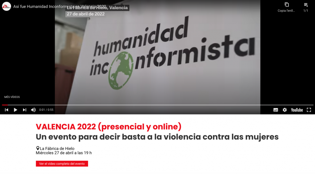 Streaming en la web: un caso de éxito de Médicos Sin Fronteras 1