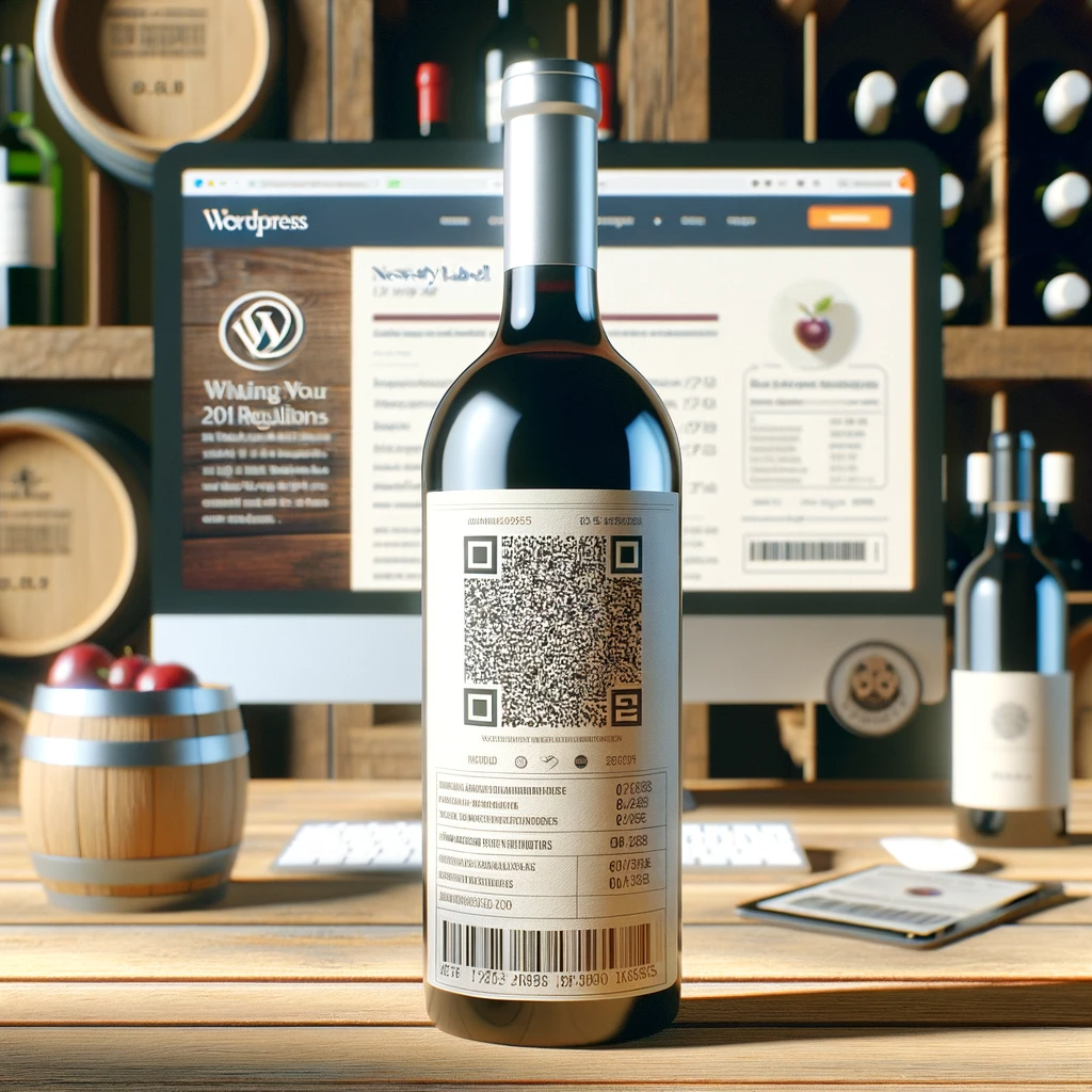 The perfect wine QR code labeling solution for WordPress by DeMomentSomTres