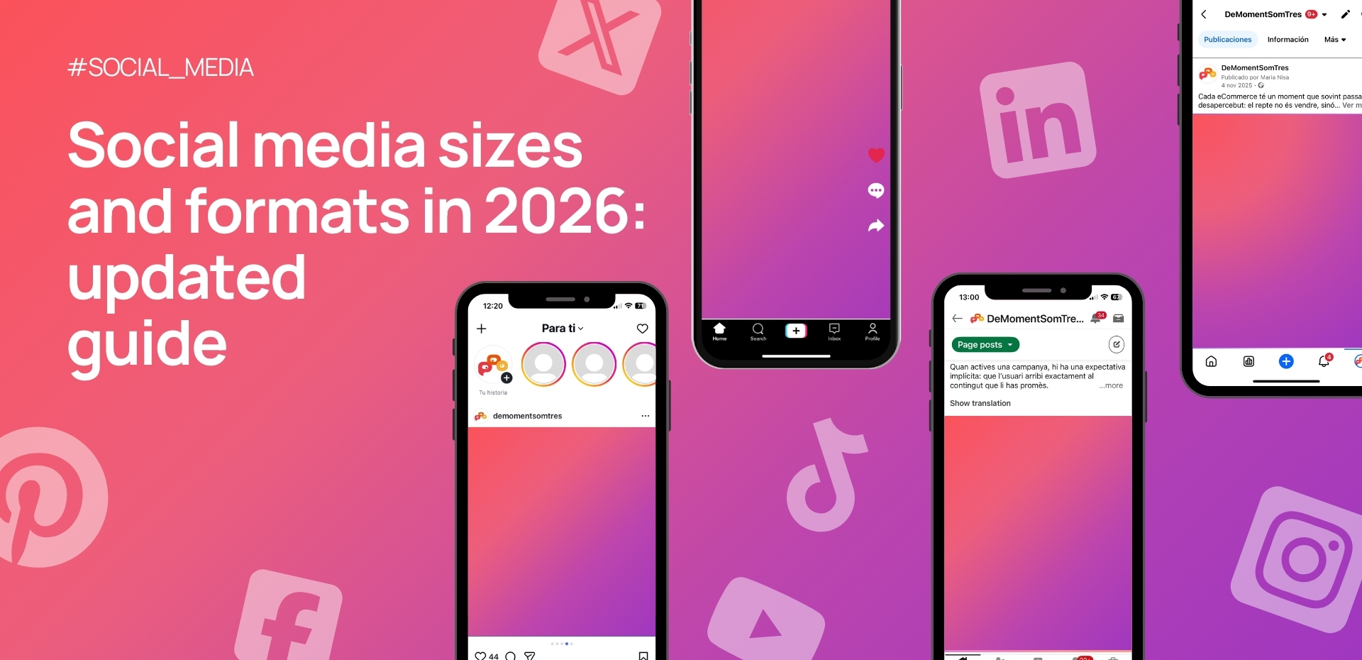 Blog Gener 1 eng Banner with social media sizes and formats with 2026