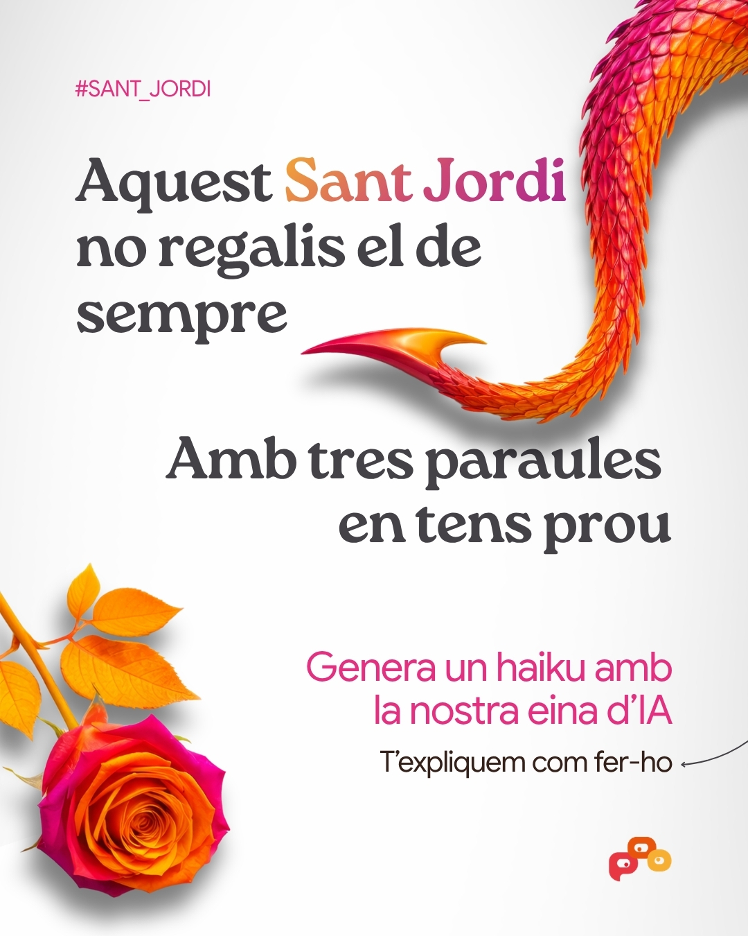 Genera el teu Haiku de Sant Jordi