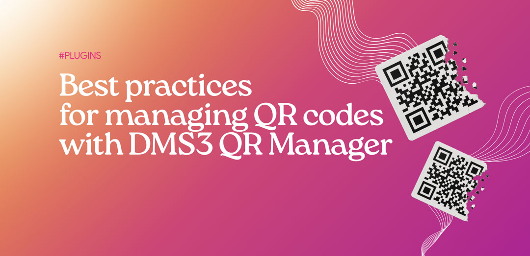 DMS3 QR Manager: best practices for managing QR codes from WordPress