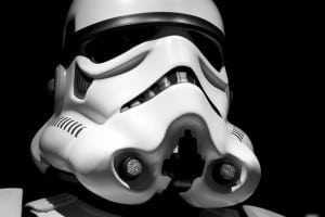 El dia d'Star Wars per un error... de comunicació 1 El casc d'un guerrer d'assalt