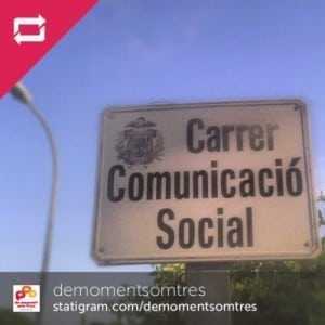 Carrer de la Comunicació Social al Francàs (el Vendrell, Baix Penedès)