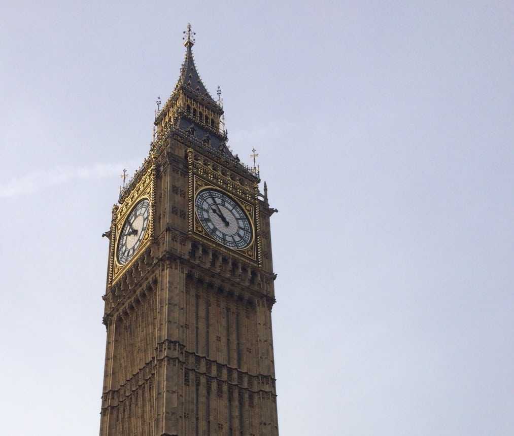 El Big Ben vist des de DeMomentSomTres