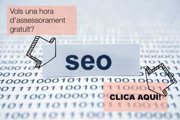 Una hora gratis d'assessorament SEO de DeMomentSomTres. Demana-la aquí.